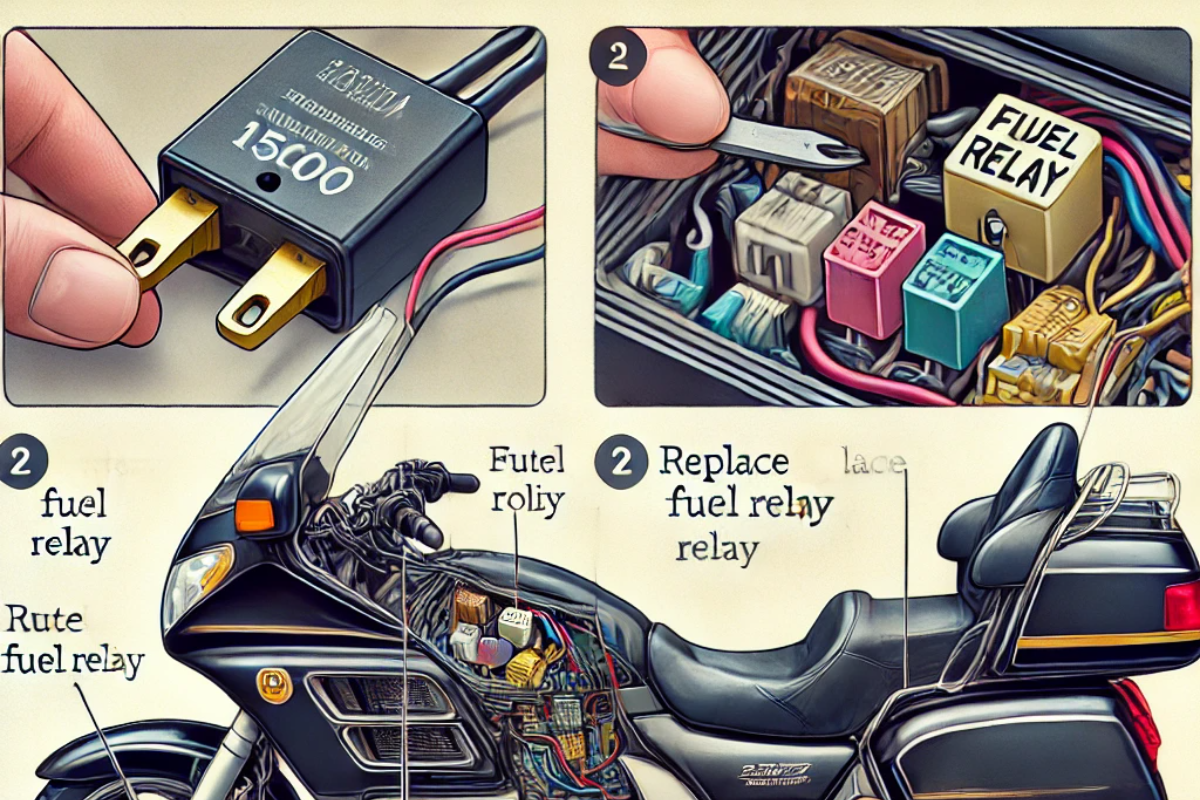 How to Replace a Fuel Relay on a 1997 Goldwing1500